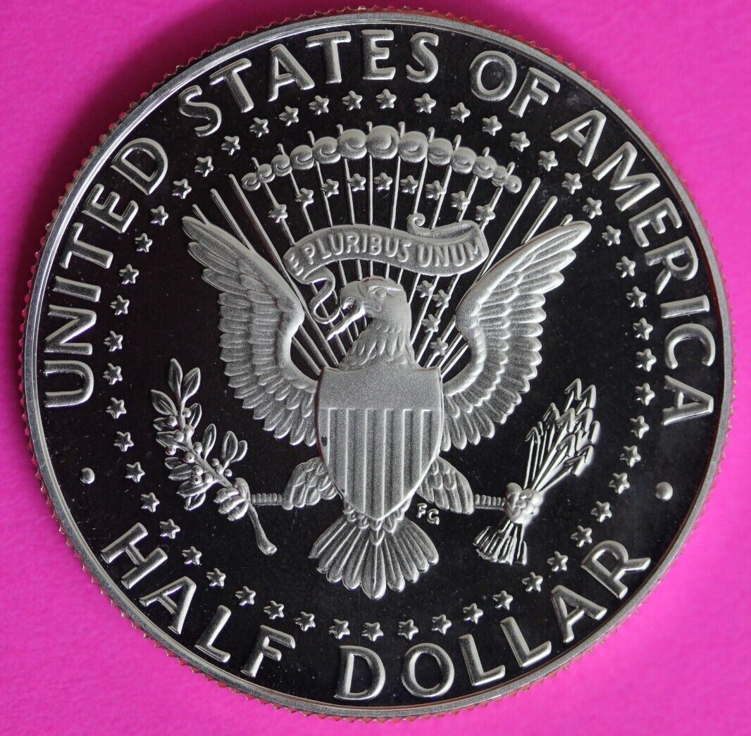 GEM Proof Silver 1999 S John F Kennedy Half Dollar Exact Coin Shown Tom 36