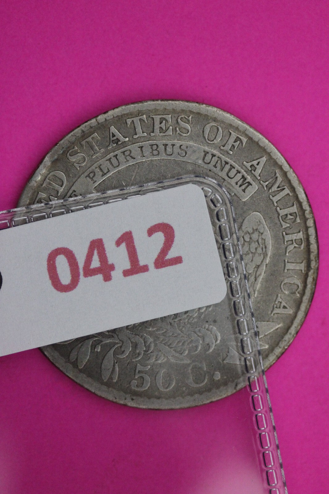1829/7 Cap Bust Liberty Half Dollar Silver Rare Semi Key Date Coin Genuine 0412N