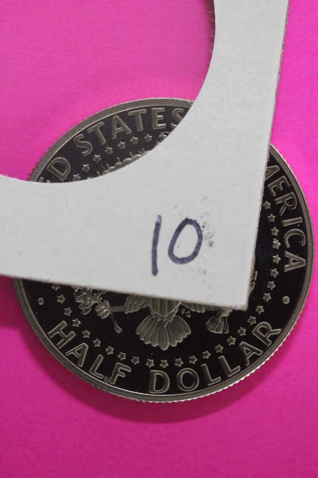 Gem Proof 1995 S Clad Kennedy Half Dollar Deep Cameo Same Coin In Pics TOM 10