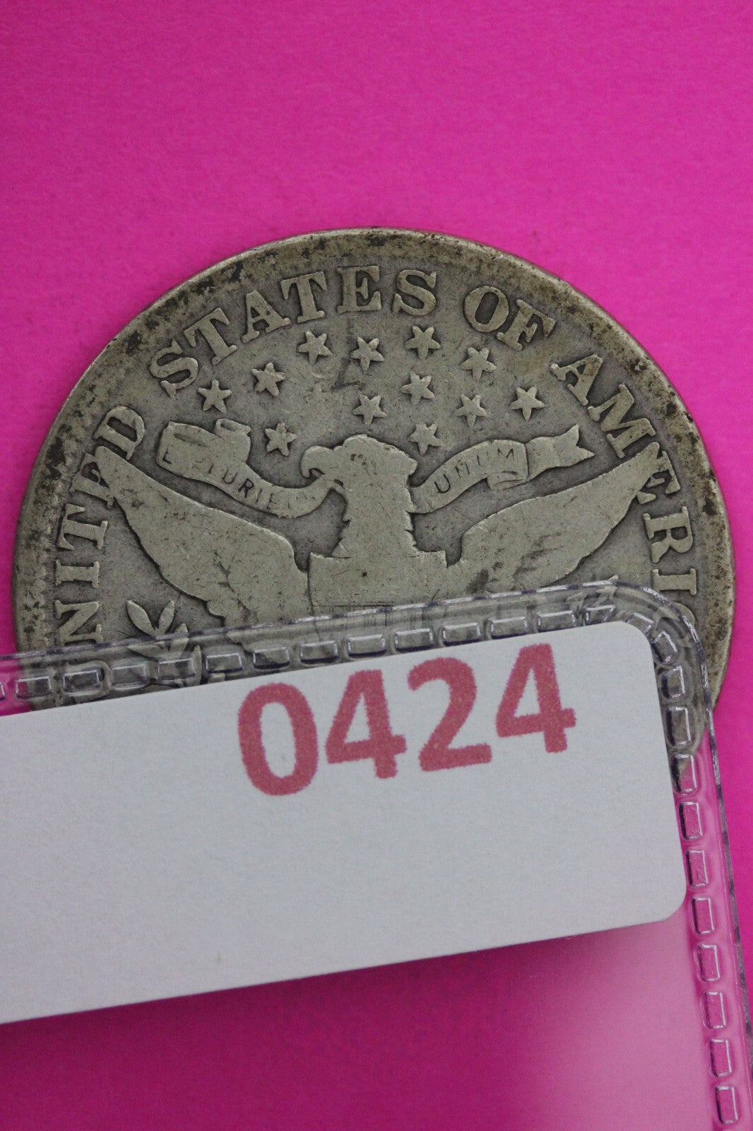 1907 O Barber Liberty Half Dollar Silver Coin Scarce Semi Key Date Genuine 0424N