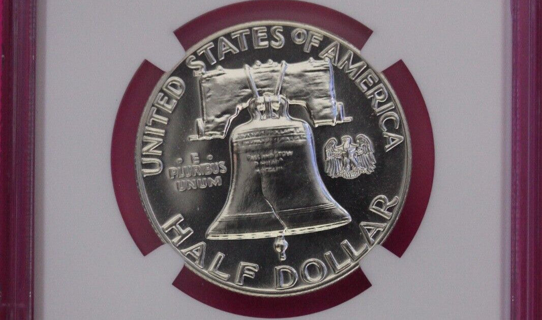 1959 PF 68 Ben Franklin Half Dollar NGC Graded Certified Authentic Slab 900