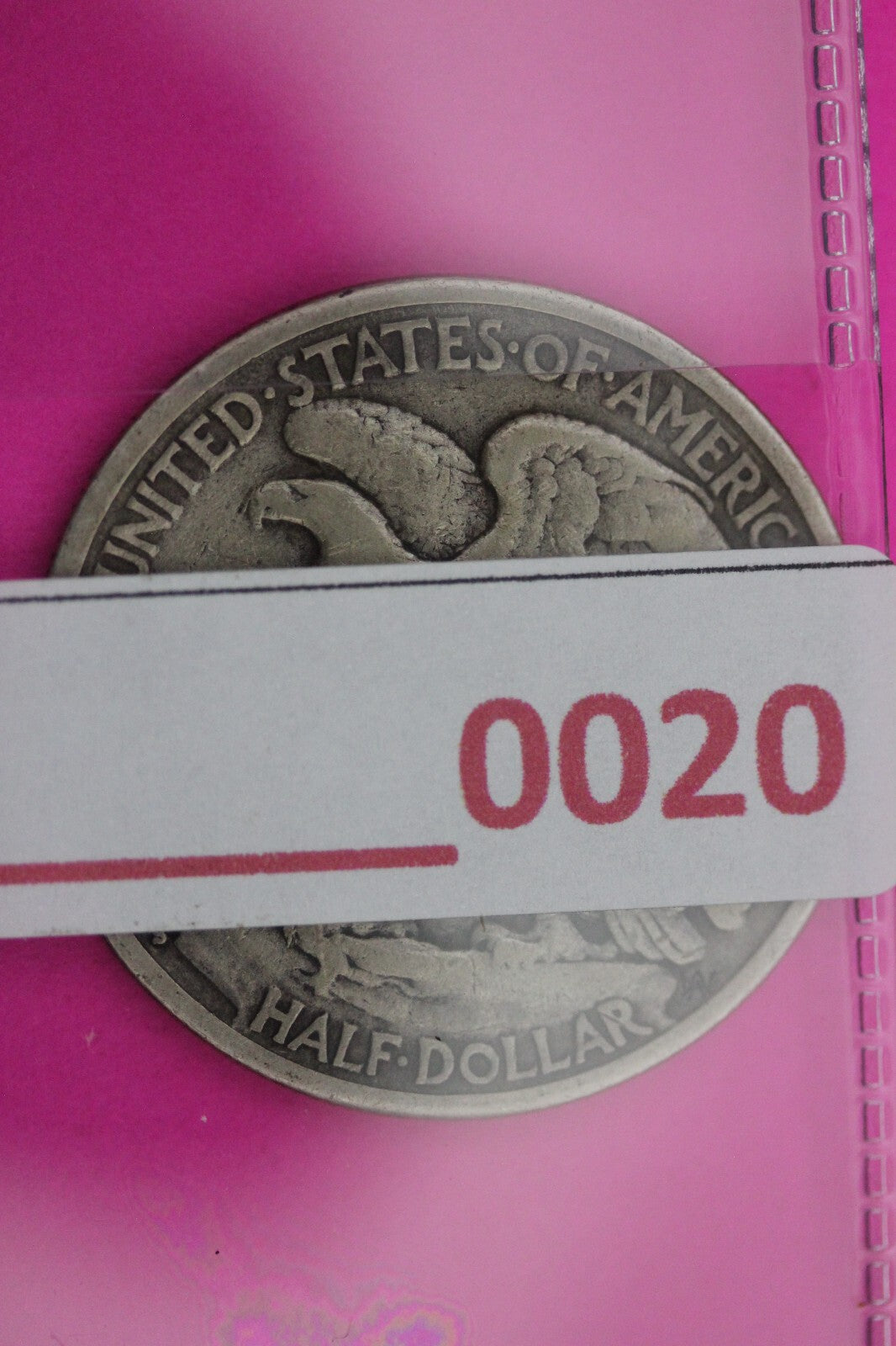 1929 S Walking Liberty Half Dollar Scarce Semi Key Date Silver Walker Coin 0020