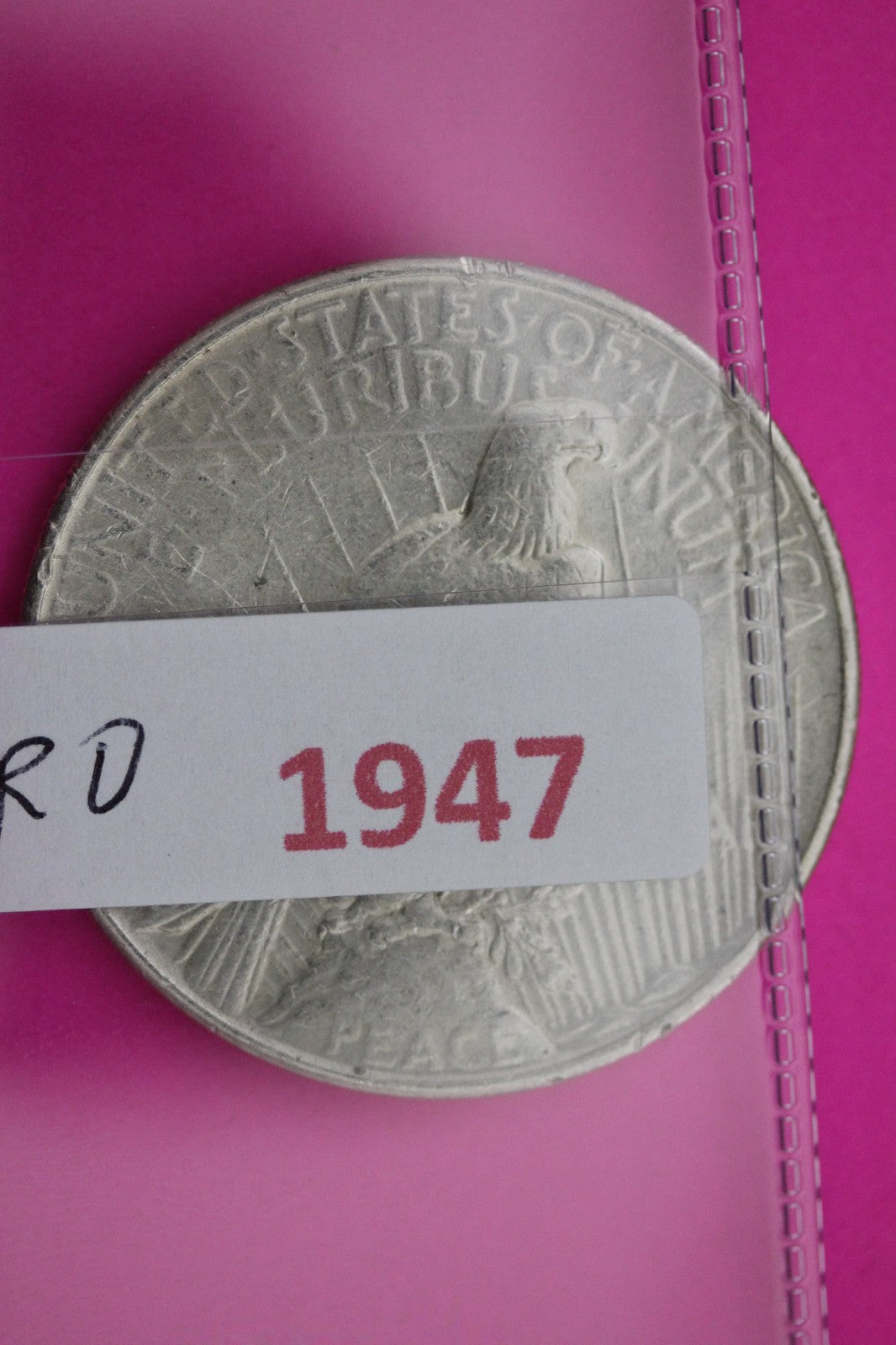 1935 P Peace Silver Dollar LIberty Coin Guaranteed Authentic U.S.A. Seller 1947