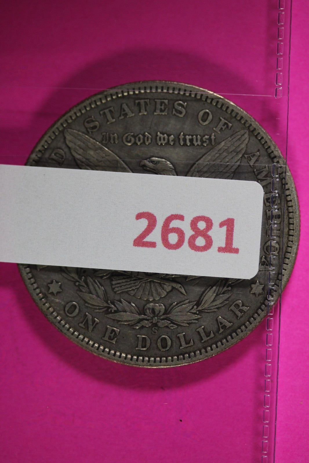 1901 S Morgan Lady Liberty Silver Dollar Guaranteed Authentic & Genuine 2681