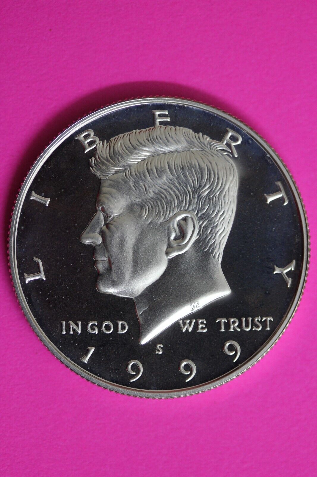 GEM Proof Silver 1999 S John F Kennedy Half Dollar Exact Coin Shown Tom 35
