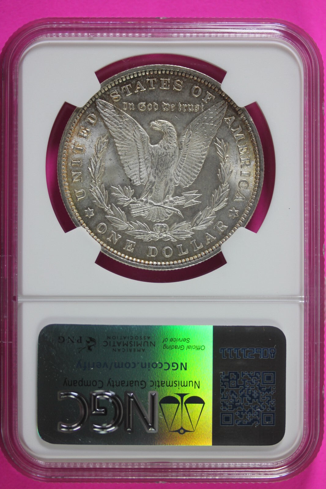 1888 P MS 63 Liberty Morgan Silver Dollar NGC Certified Graded Authentic 654