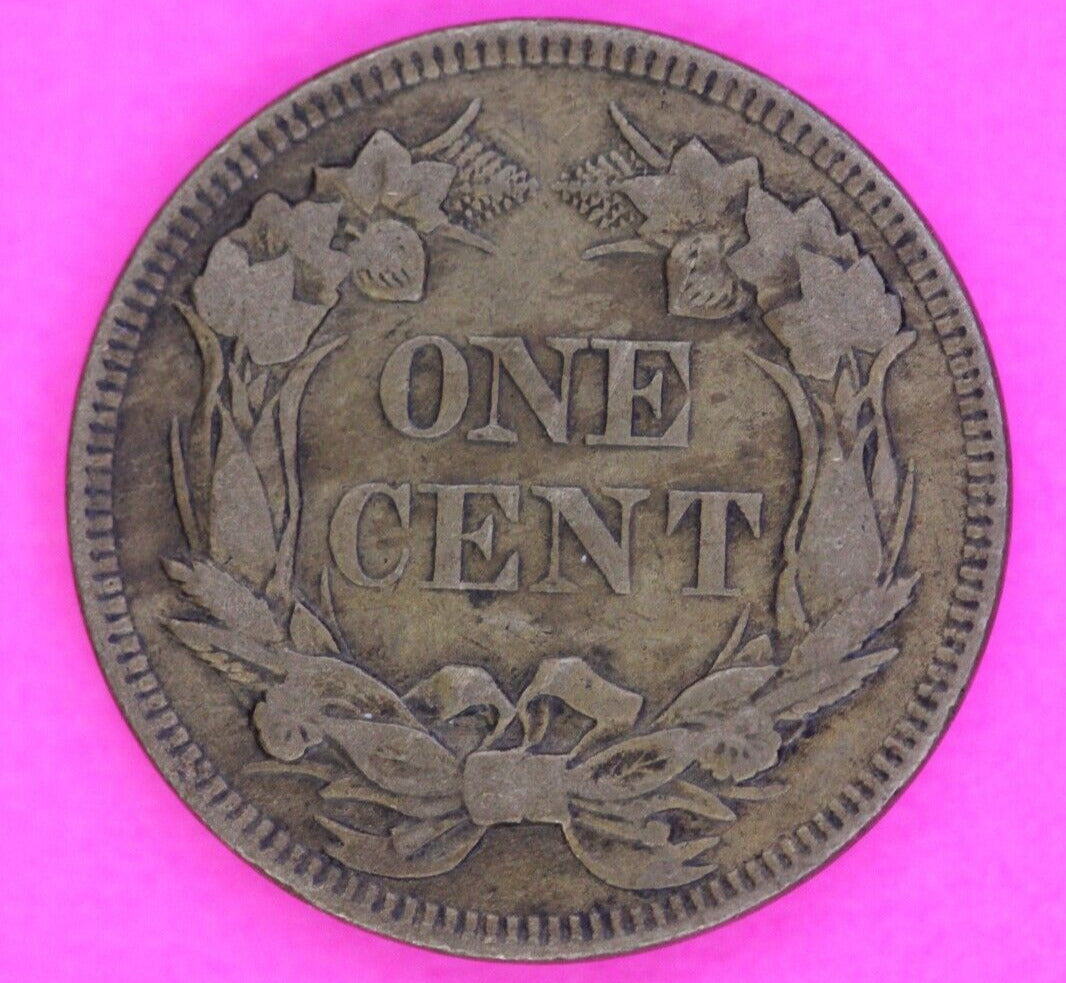 1858 Flying Eagle Cent Penny You Get The Exact Same Scarce Coin In Pics 153