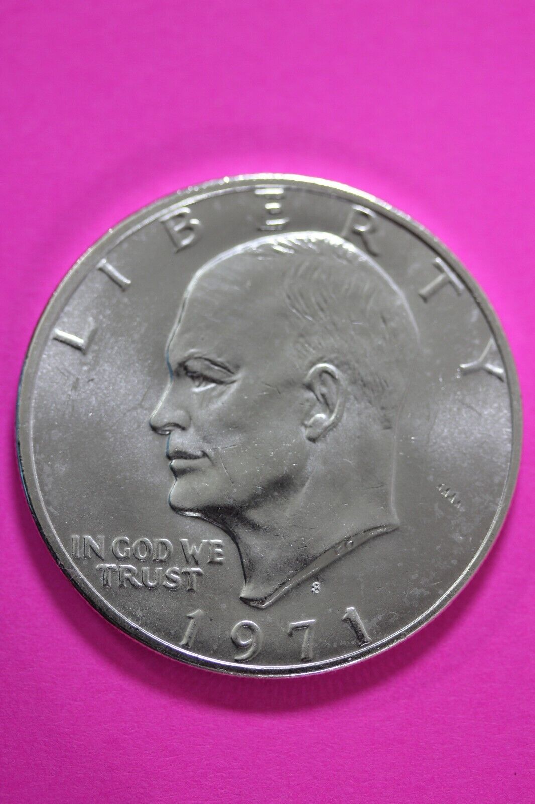 Gem BU 1971 S Ike Eisenhower 40% Silver Dollar You Get Same Coin In Pics TOM 03