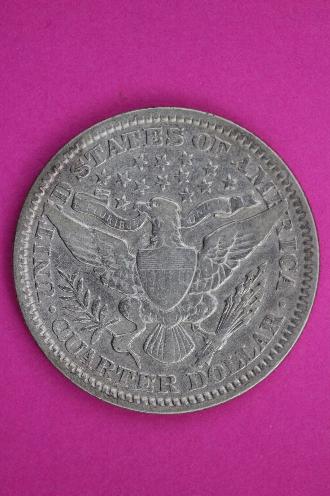 1900 P Barber Liberty Silver Quarter Scarce Semi Key Date Philadelphia Mint 59