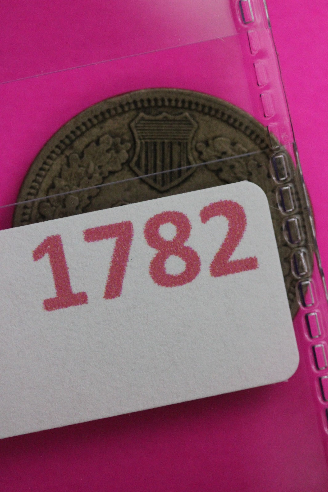 High Grade 1862 Indian Head Cent Penny Guaranteed Authentic & Genuine Coin 1782