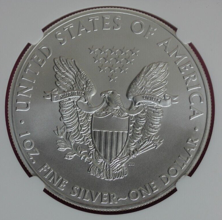 2011 MS 69 Silver Eagle 25th Anniversary Set Early Releases NGC Certified 1228