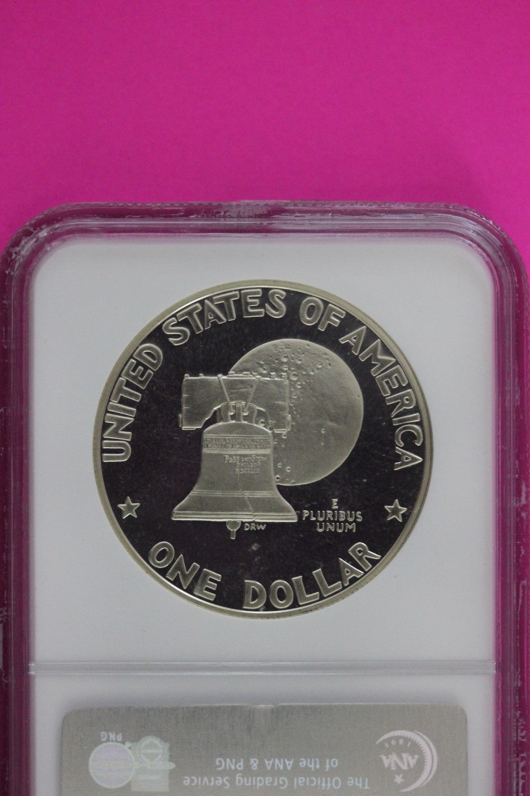 1976 S PR 69 UCAM Silver Ike Eisenhower Dollar NGC Certified Authentic Slab 41