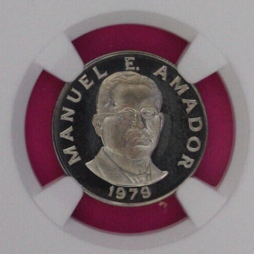 1979 Panama PF 69 Ultra Cameo Proof 10 Centesimos NGC Certified Graded Slab 873