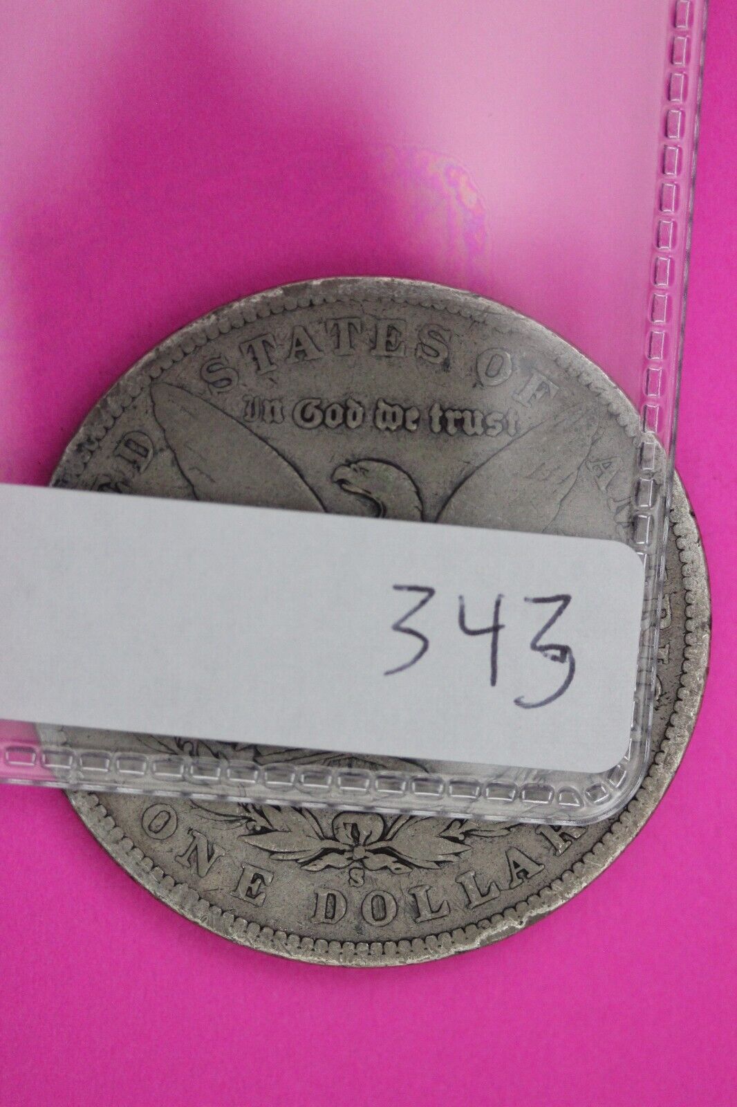 1902 S Morgan Lady Liberty Silver Dollar San Francisco Semi Key Date Coin 343