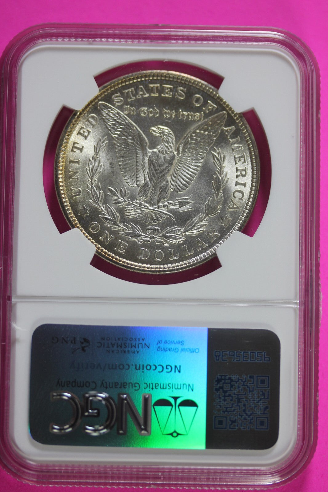 1921 P MS 63 Liberty Morgan Silver Dollar NGC Certified Graded Authentic 665