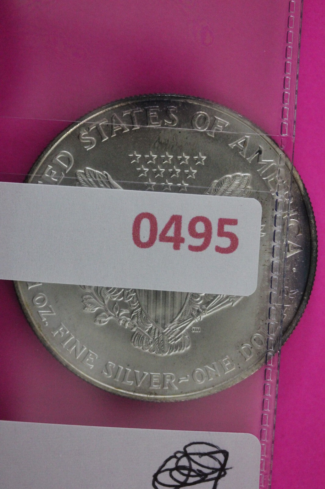 Colorized 1998 American Silver Eagle 1 Ounce .999 Fine Exact Coin Shown N0495