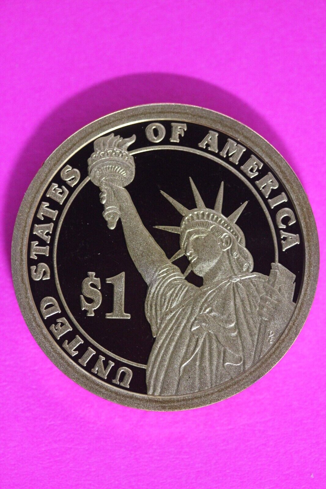 Proof 2012 S Grover Cleveland 1 Presidential Dollar DCAM Exact Coin Shown TOM 11
