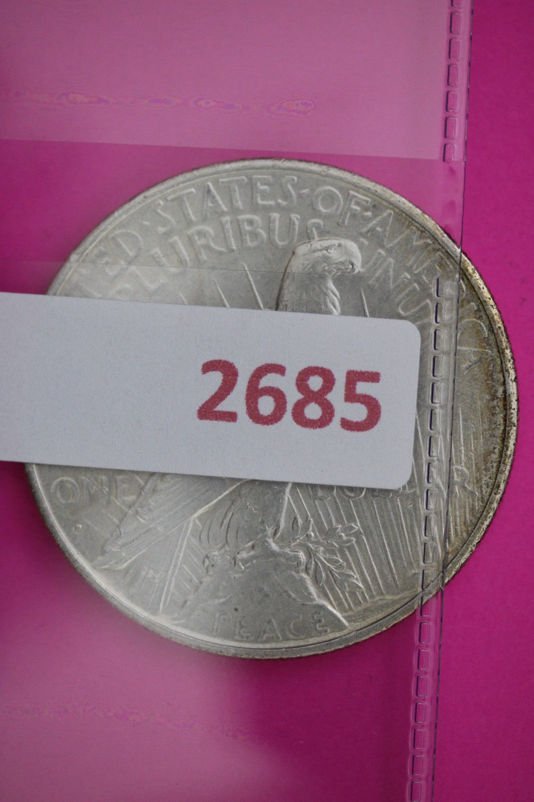 1934 D Peace Lady Liberty Semi Key Date Silver Dollar Guaranteed Authentic 2685