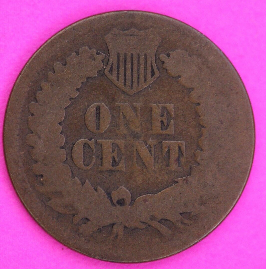 1864 L On Ribbon Bronze Indian Head Cent Penny Rare Exact Coin Shown 331