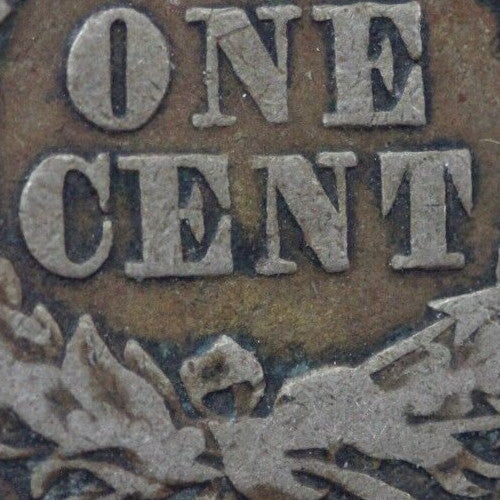 1863 Copper Nickel Indian Head Cent Penny Early Type Coin Exact Coin Pictured 59