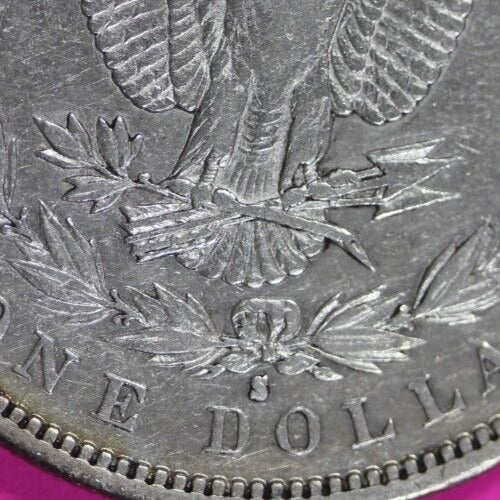 High Grade 1884 S Morgan Liberty Silver Dollar Rare Key Date San Francisco 123