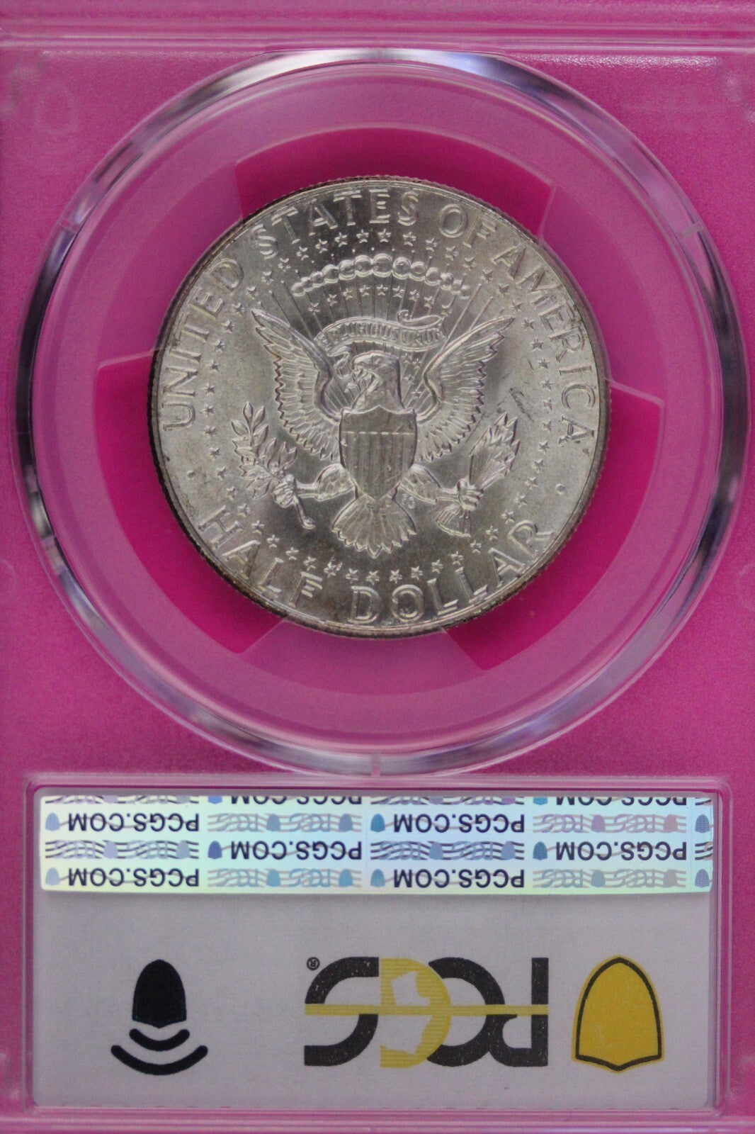 Toned 1964 P Silver MS 65 John F Kennedy Silver Half Dollar PCGS Graded 310