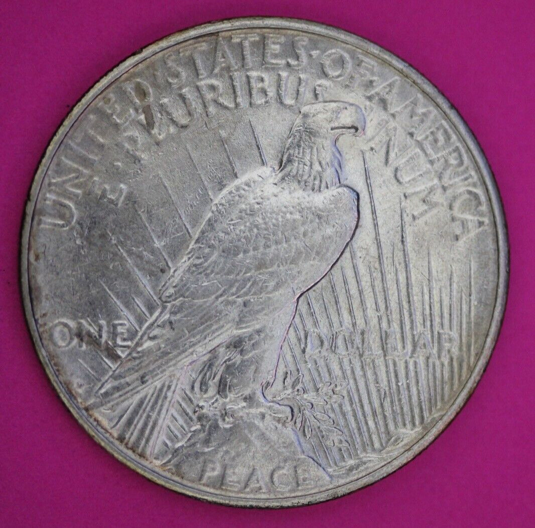 1926 D Liberty Peace Silver Dollar Scarce Semi Key Date Denver Mint Coin 40