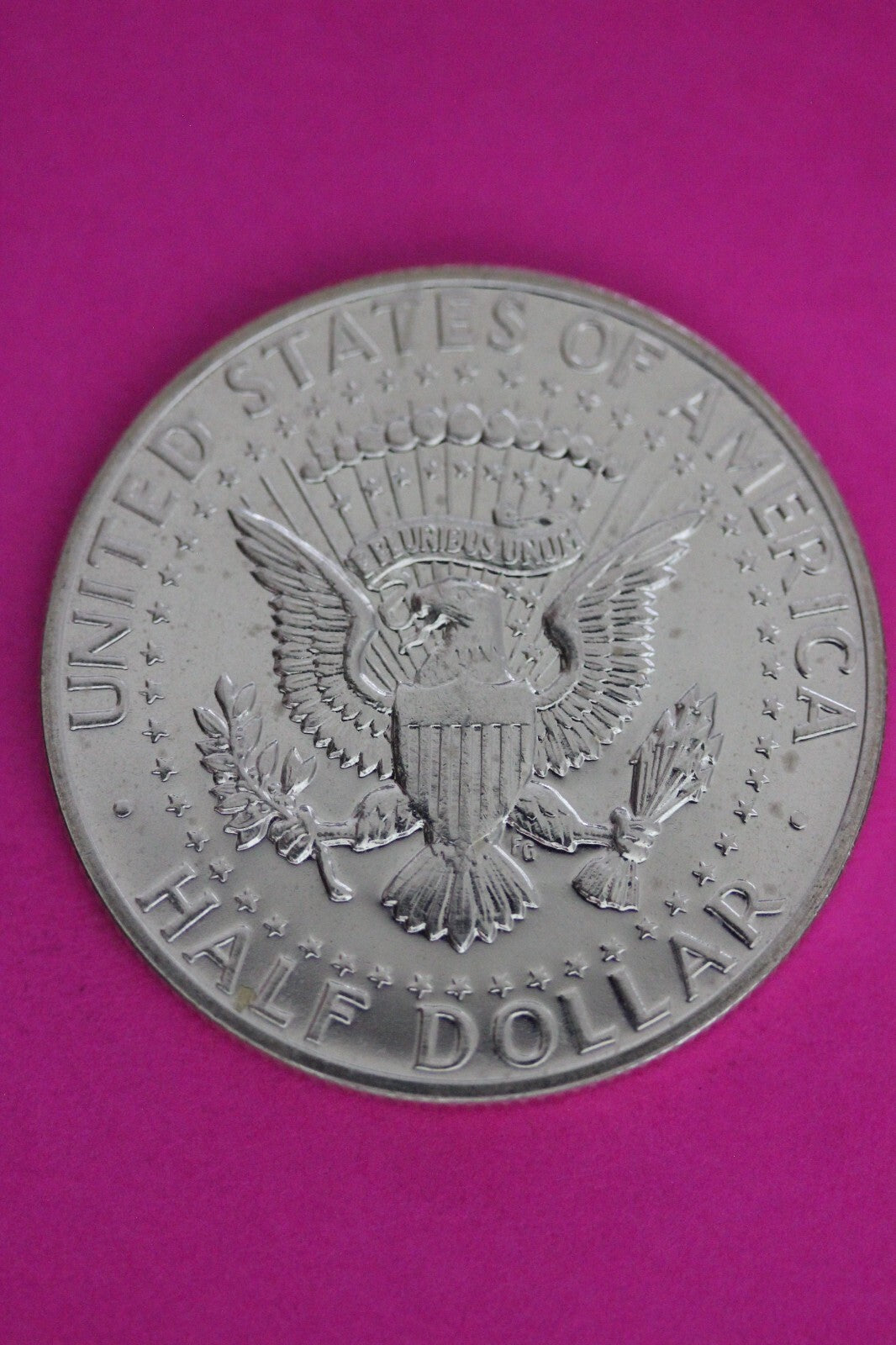 Accented Hair 1964 Proof John F Kennedy Silver Half Dollar Milk Spots N472