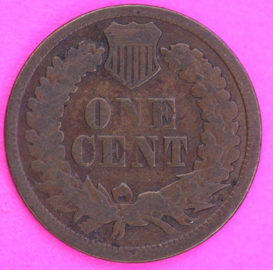 1864 L On Ribbon Bronze Indian Head Cent Penny Rare Exact Coin Shown 333