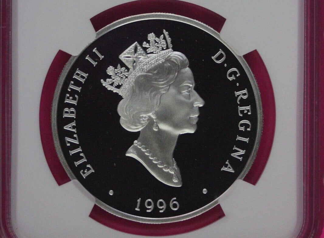 1996 PF 69 Ultra Cameo Canada Aviation Series CF-100 Canuck $20 NGC Slab 1069