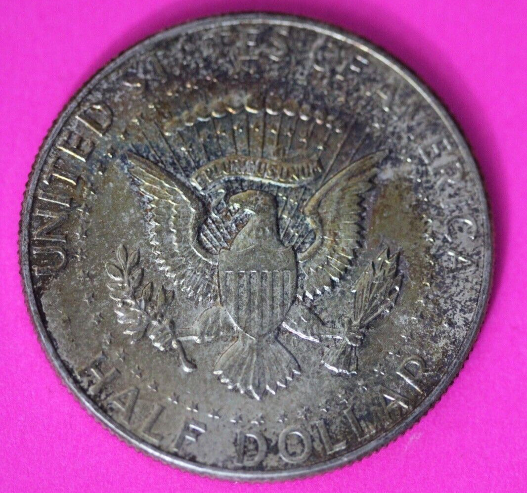Nicely Toned 1964 P John F Kennedy Silver Half Dollar Exact Gem Coin Shown 14