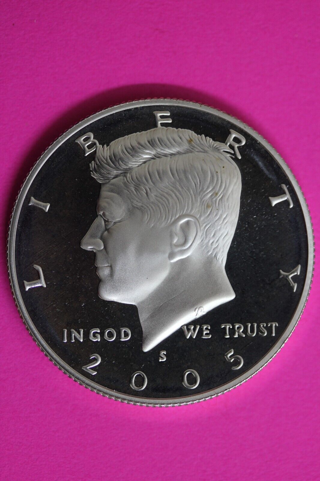 GEM Proof Silver 2005 S John F Kennedy Half Dollar Exact Coin Shown Tom 03