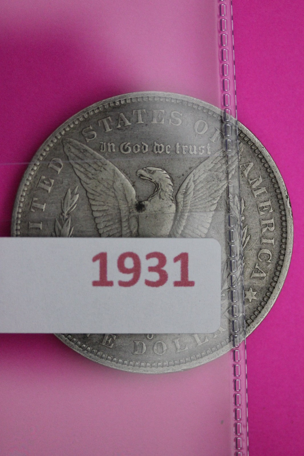 1891 O Morgan Silver Dollar Coin Guaranteed Authentic U.S.A American Seller 1931