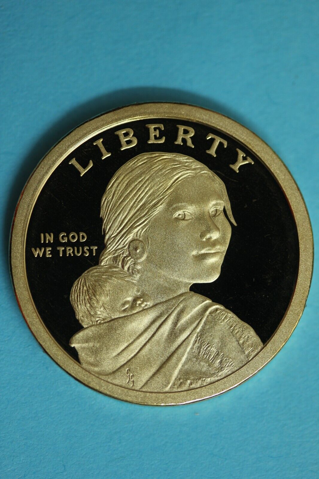 Gem Proof 2013 S Sacagawea Dollar Ultra Deep Cameo Exact Coin Pictured TOM 14