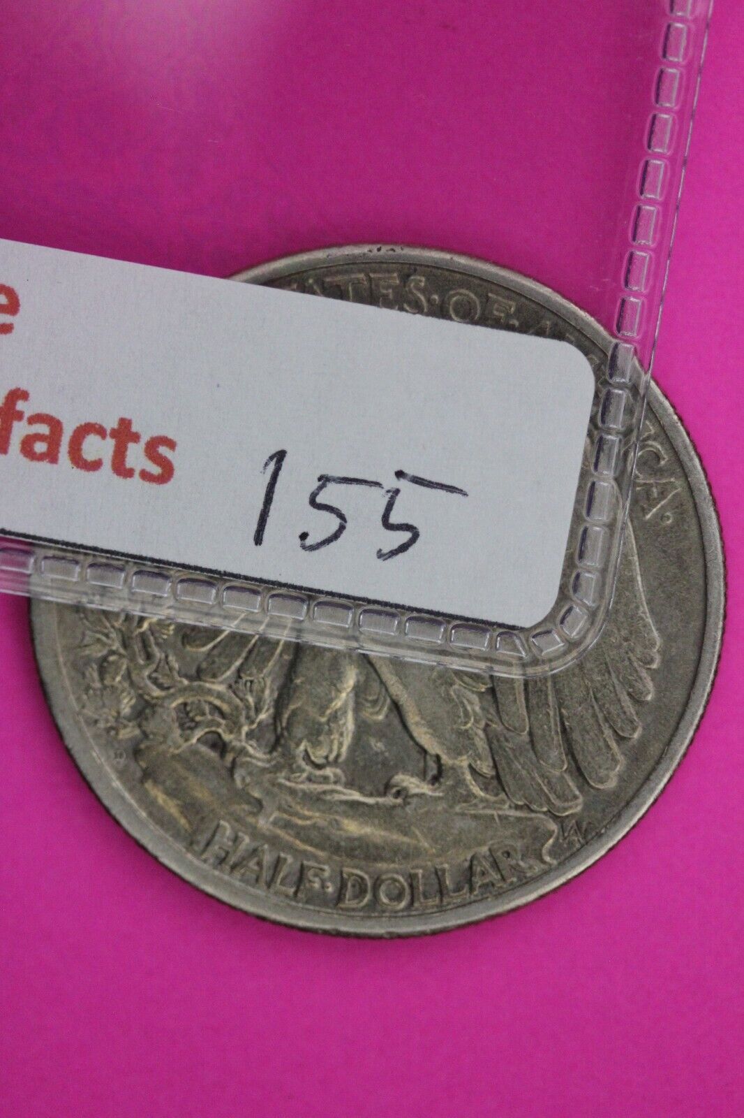 1929 D Walking Liberty Half Dollar Scarce Semi Key Date Silver Walker Coin 155