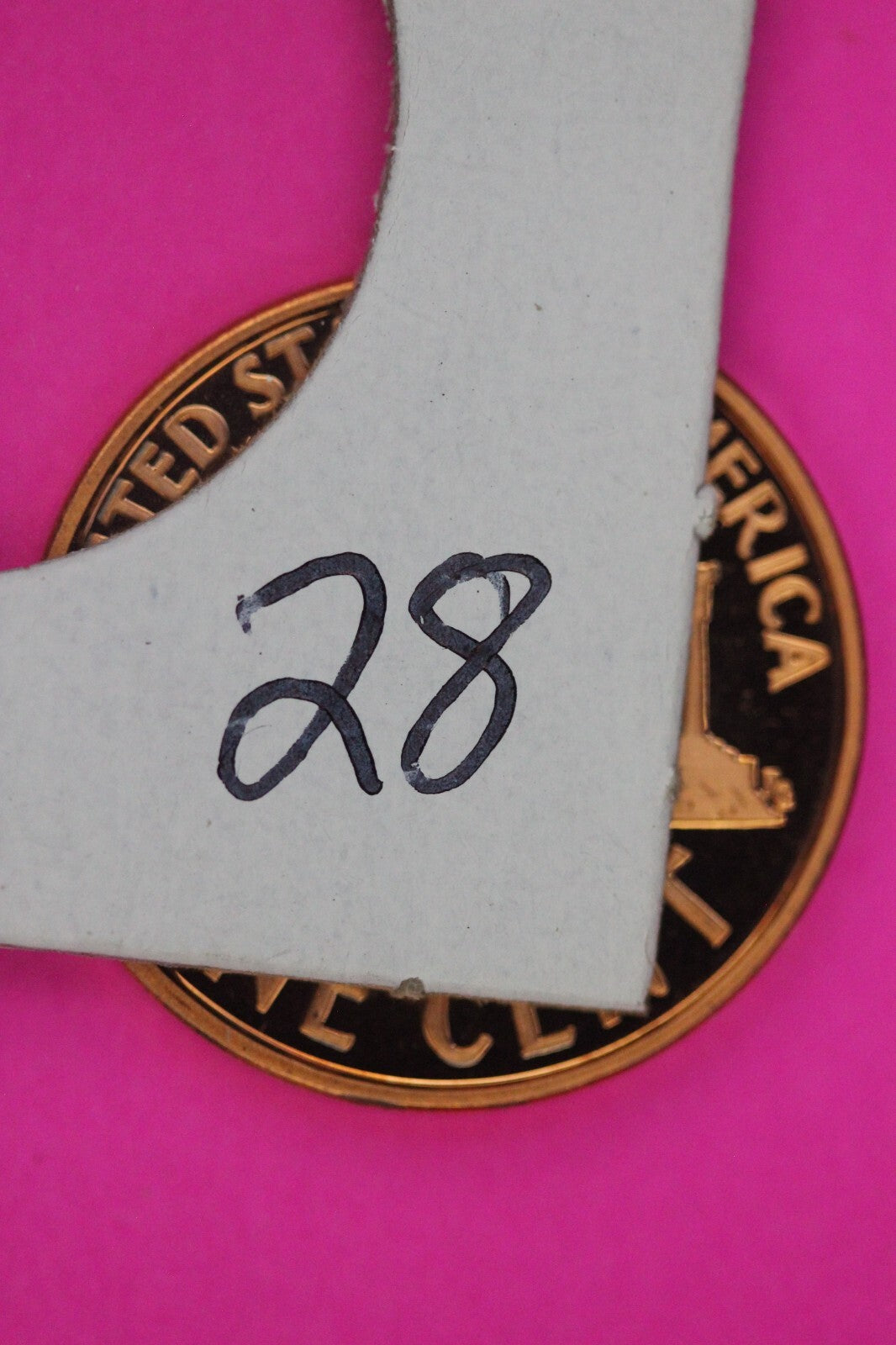 Gem Proof 2007 S Ultra Deep Cameo Lincoln Memorial Cent Same Coin In Pics TOM28