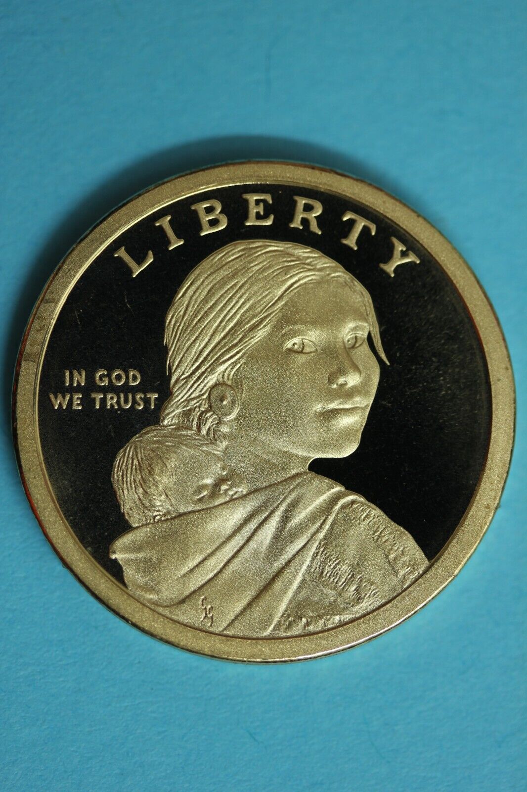 Gem Proof 2013 S Sacagawea Dollar Ultra Deep Cameo Exact Coin Pictured TOM 02