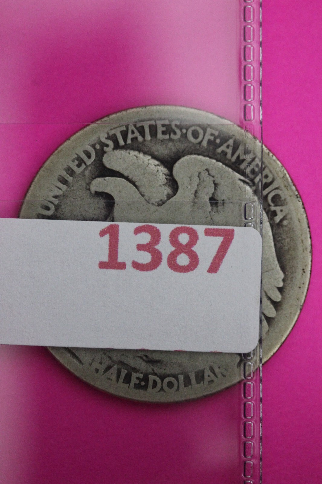 1921 P Walking Liberty Silver Half Dollar Guaranteed Authentic Genuine Coin 1387