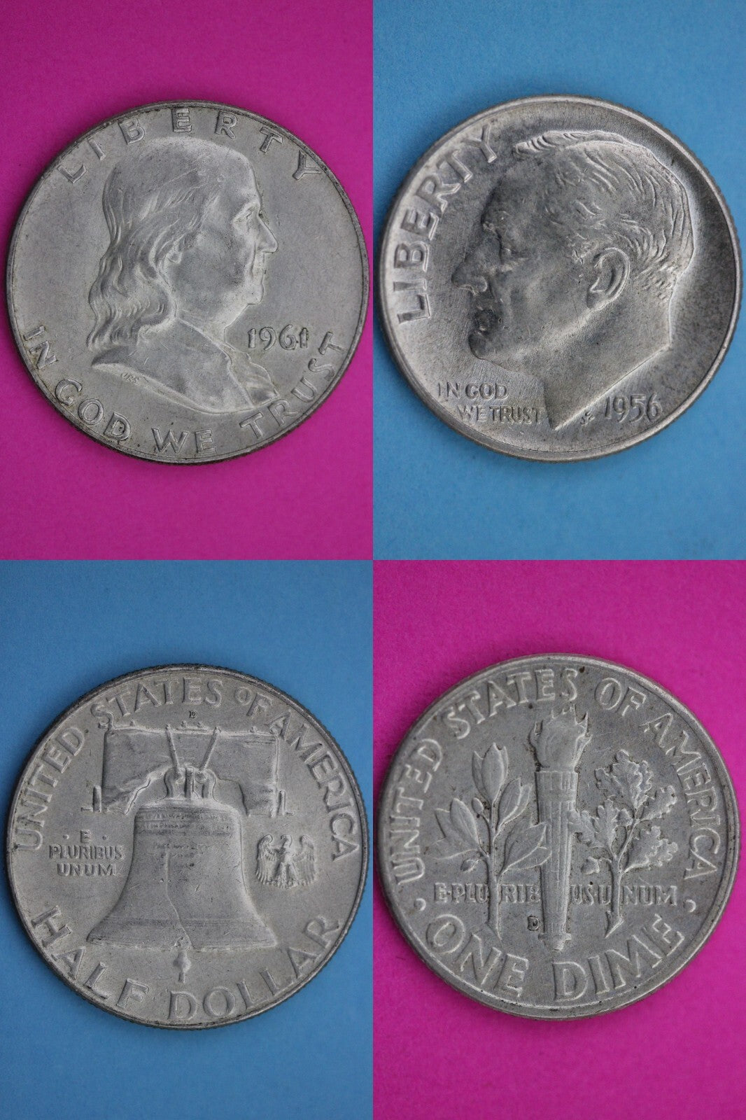 6 Standard Ounces Coin Weight 90% Silver Junk Franklin Halves & Roosevelt Dimes