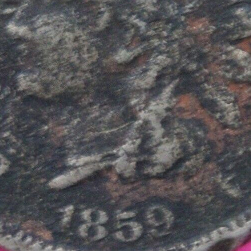 1859 Copper Nickel Indian Head Cent Penny Exact Early Type Coin Pictured 83