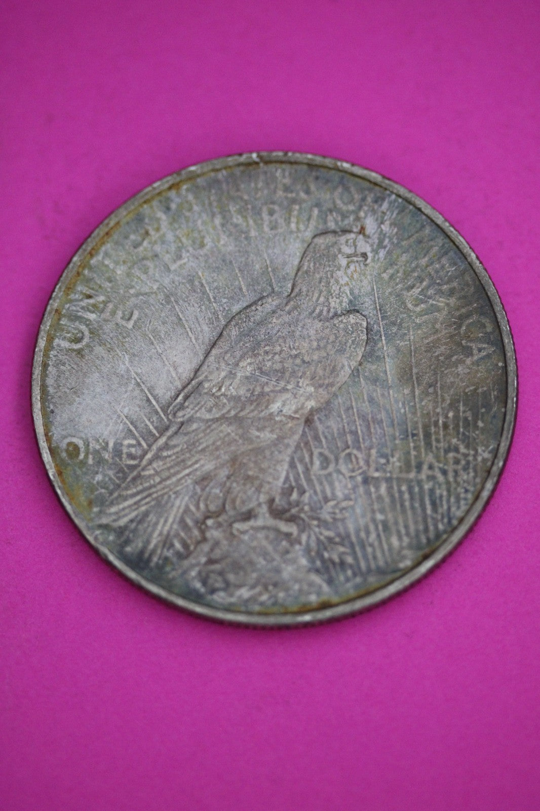 High Grade 1922 P Peace Silver Dollar LIberty Coin Authentic & Genuine 2643