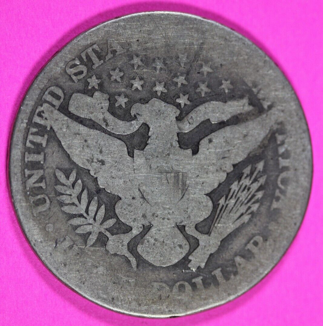 1892 P Barber Liberty Half Dollar Scarce Semi Key Date Coin  271