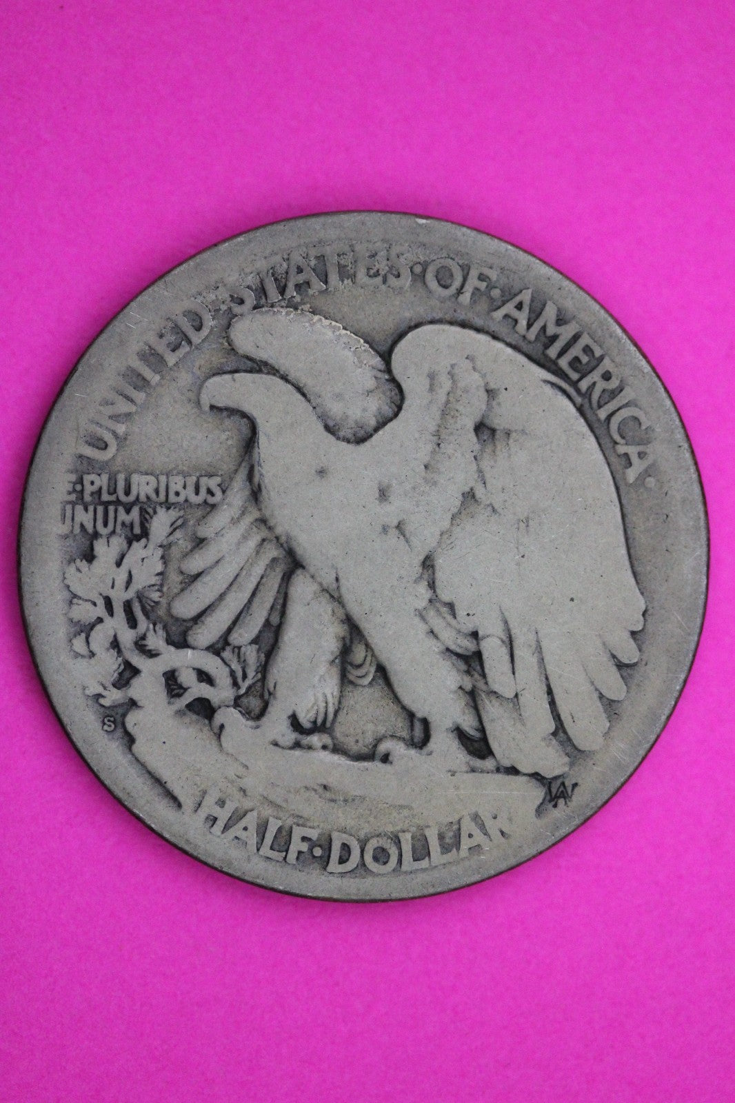 1921 S Walking Liberty Silver Half Dollar Guaranteed Authentic Genuine Coin 2314