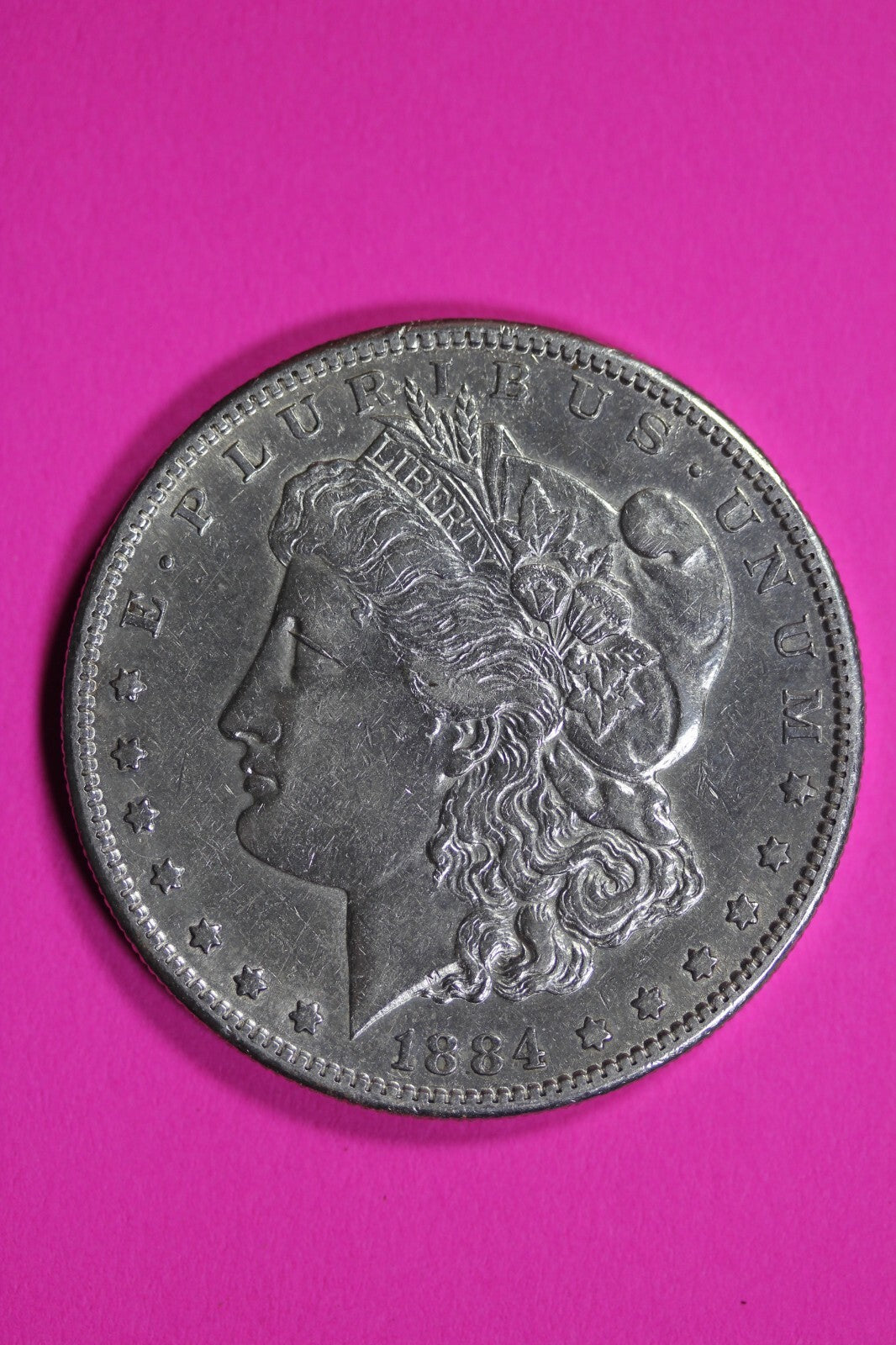 High Grade 1884 S Morgan Liberty Silver Dollar Key Date Coin San Francisco 210