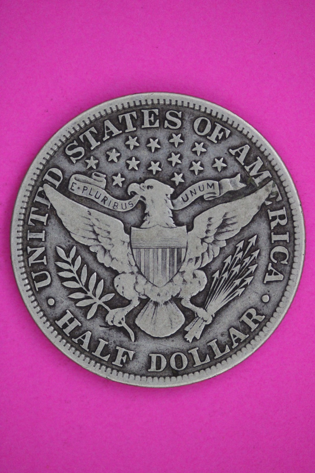 1907 P Barber Liberty Half Dollar Coin Guaranteed Authentic & Genuine 2416