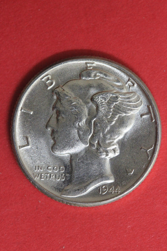 1944 P Silver Mercury Dime Exact Coin Shown Fast Flat Rate Shipping OCE 79