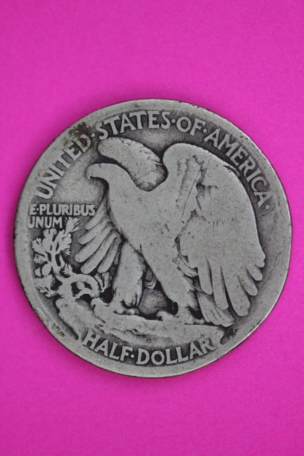 1917 Obverse S Walking Liberty Silver Half Dollar Guaranteed Authentic Coin 1505