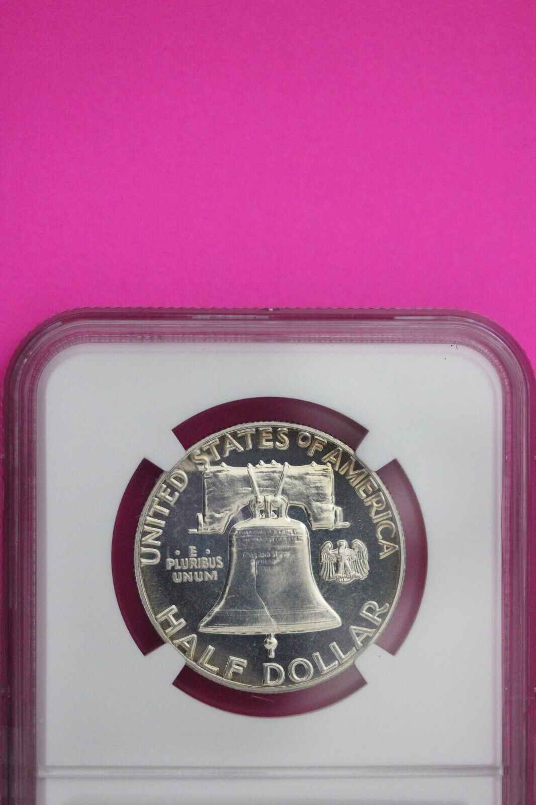 1960 PF 66 Ben Franklin Silver Proof Half Dollar NGC Graded Certified Slab 802
