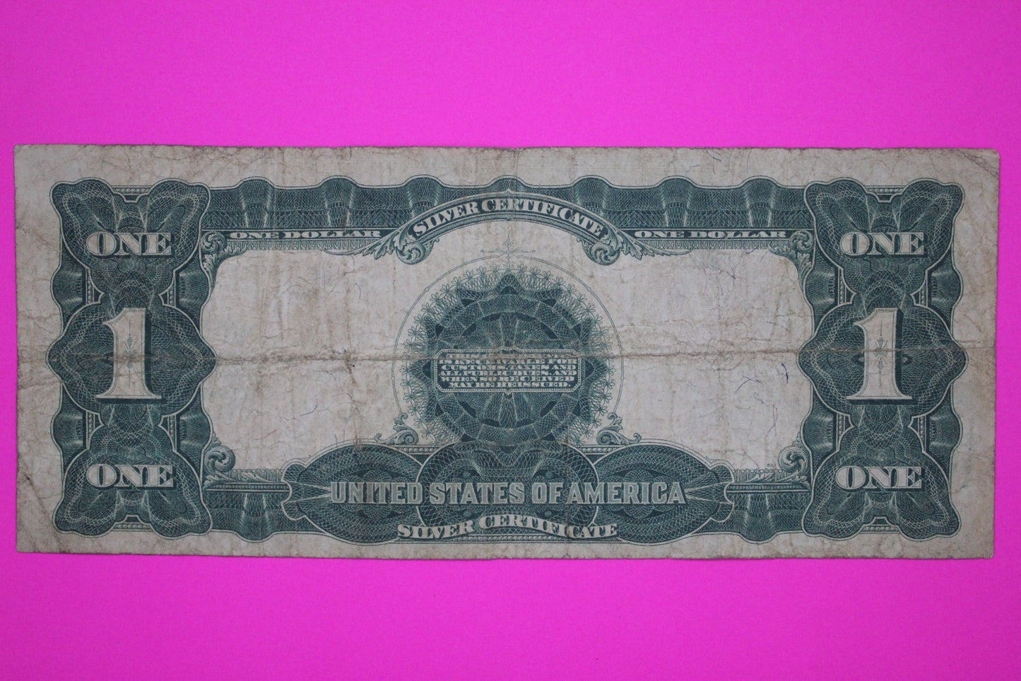 1899 $1 One Dollar Black Eagle Silver Certificate FR 236 Guaranteed Authentic 15