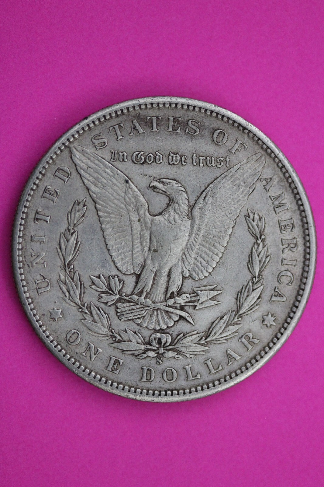 High Grade 1898 S Morgan Lady Liberty Rare Date Silver Dollar Authentic 0195N